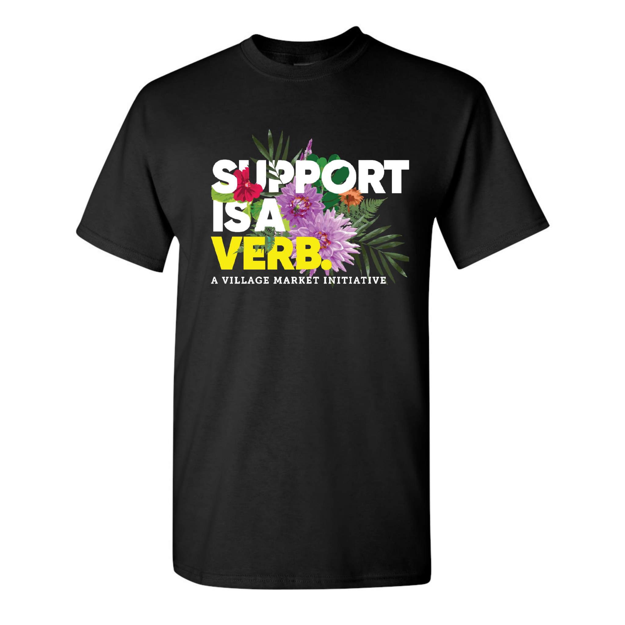 Support Is A Verb Tee (Spring Edition) (Unisex) Support Is A Verb